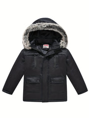 Teen Casual Winter Coat with Hood