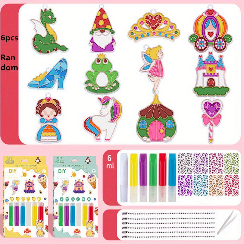 DIY 3D Magic Gum Paint Pen No Bake Glue Air Dried Painting Toys