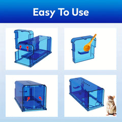 Humane Mouse Trap Live Catch Indoor Outdoor No Harm To Mice Rats