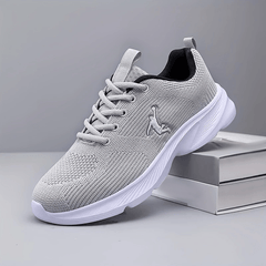 Men's Graphic Print Lace-up Sneakers Athletic Shoes