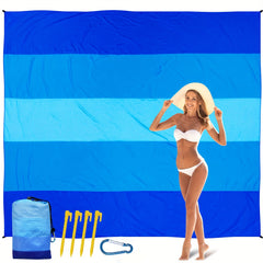 Waterproof Beach Mat Sandproof Outdoor Blanket for Picnics Travel Camping