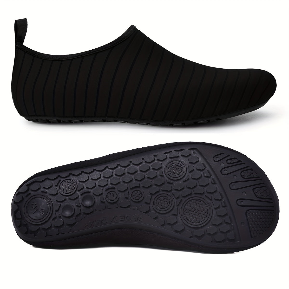Women's Water Socks Stripes Beach Creek Shoes Slip-on Outdoor Sports Shoes