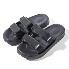 Men's Comfortable Non slip Hook And Loop Nylon Slides Sandals