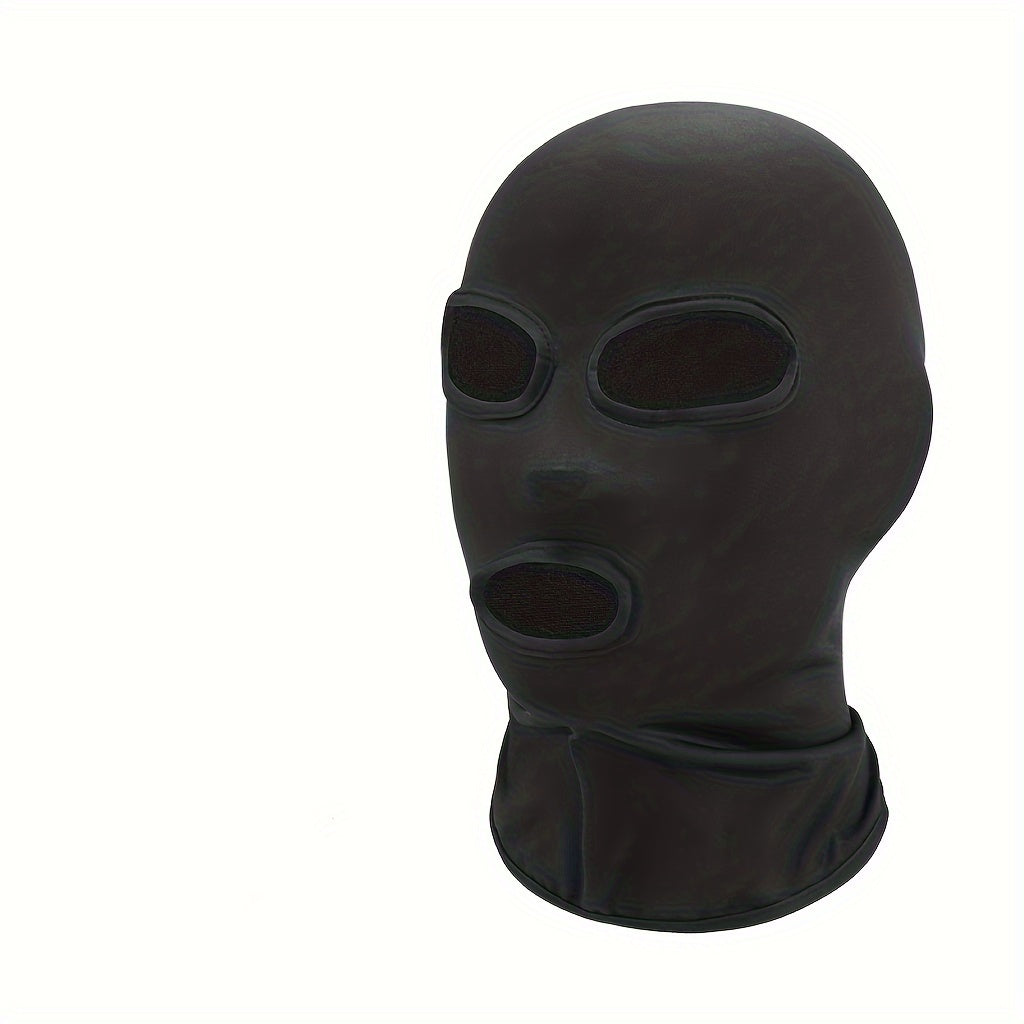 Breathable Spandex Face Mask with Eye & Mouth Holes Elastic Fit