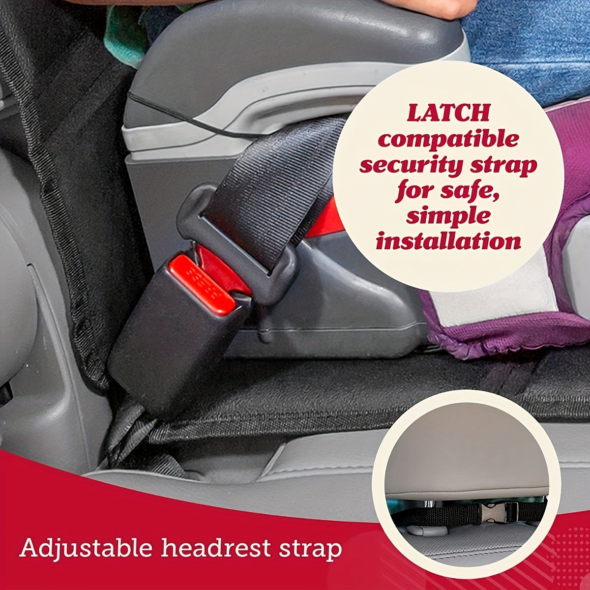 Family Car Seat Cover Storage Bag for Clean & Safe Car