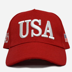 Alphabets National Flag Embroidered Baseball Cap Sun Hat