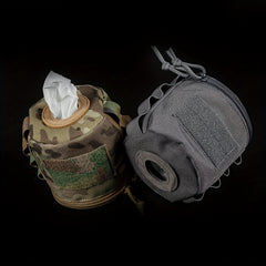 Molle Toilet Roll Holder Portable Roll Paper Storage Bag
