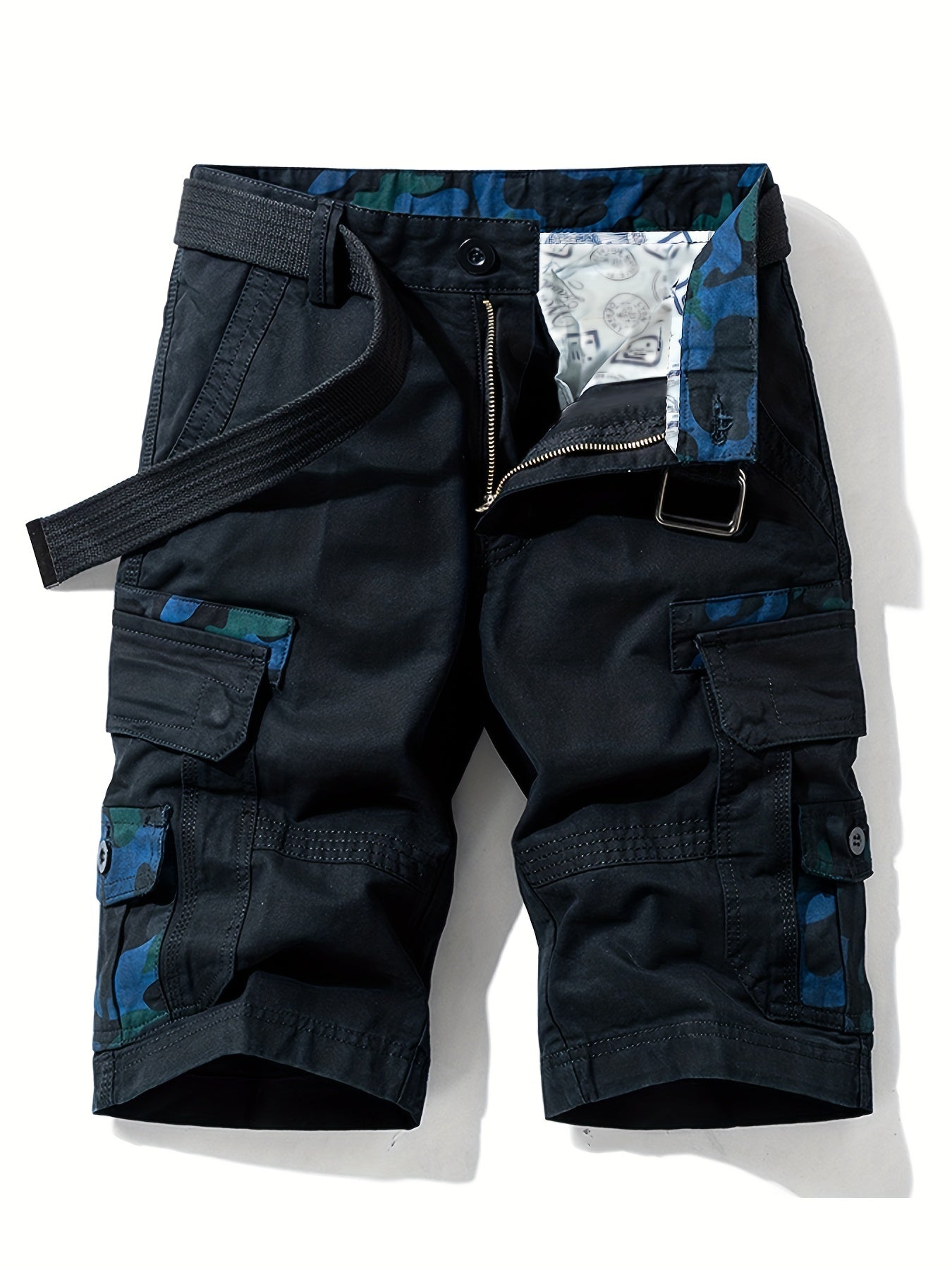 Men's Cargo Cotton Shorts For Summer Wear