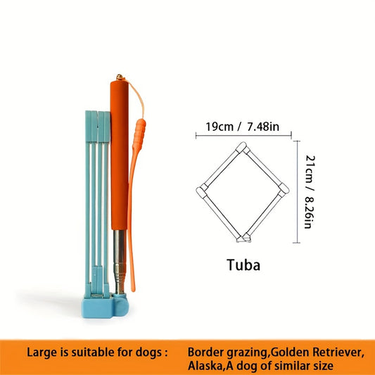 Portable Pet Pooper Scooper Long Handled Dog Waste Collector