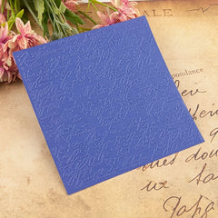Embossing Folder Transparent Plastic Plate for Paper Card Decoration