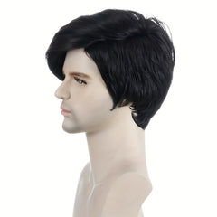 Short Hair Men's Wig Costume Wigs For Parties Handsome Dress Up