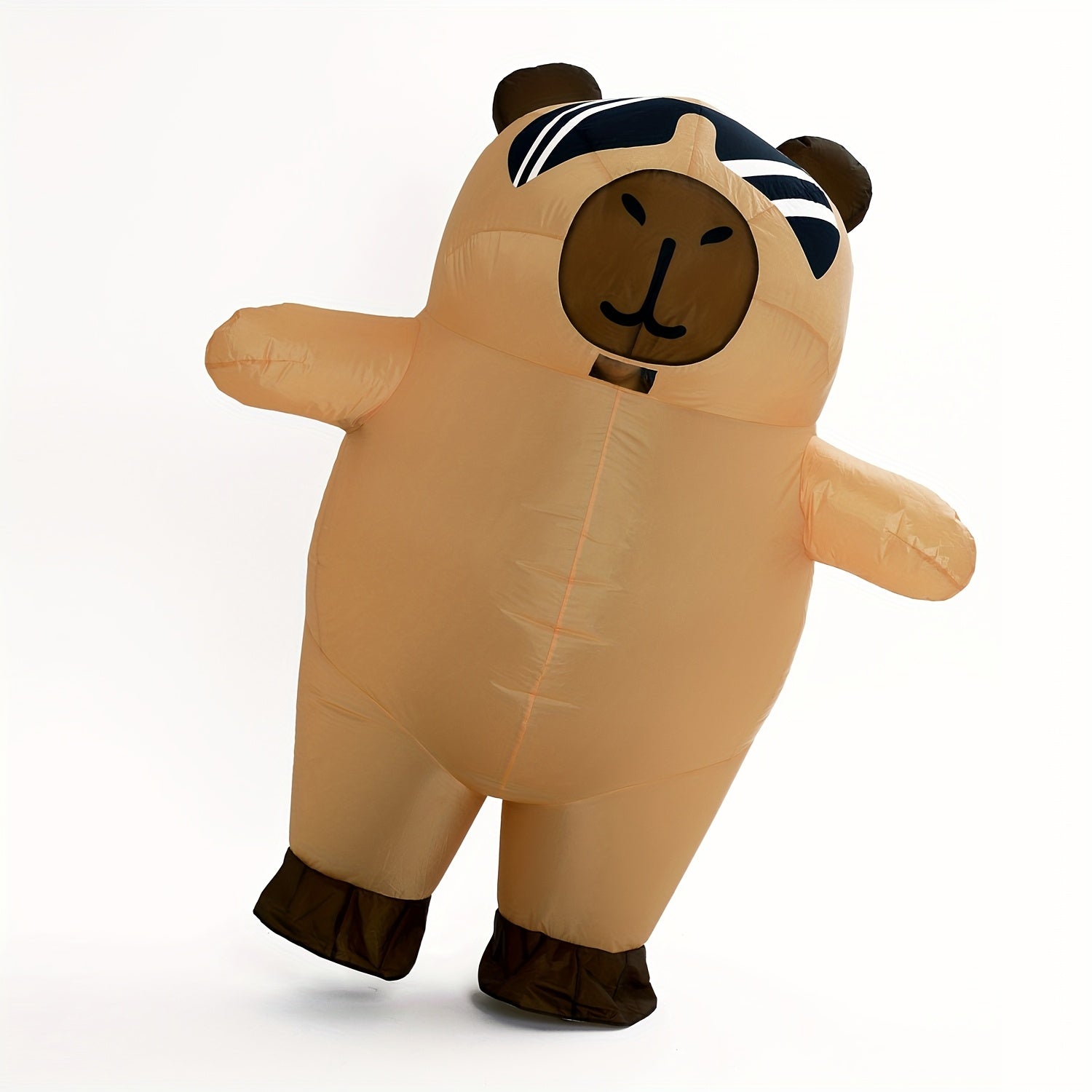 Adult Capybara Inflatable Costume with Glasses
