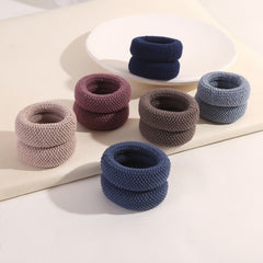 12pcs Solid Hair Tie