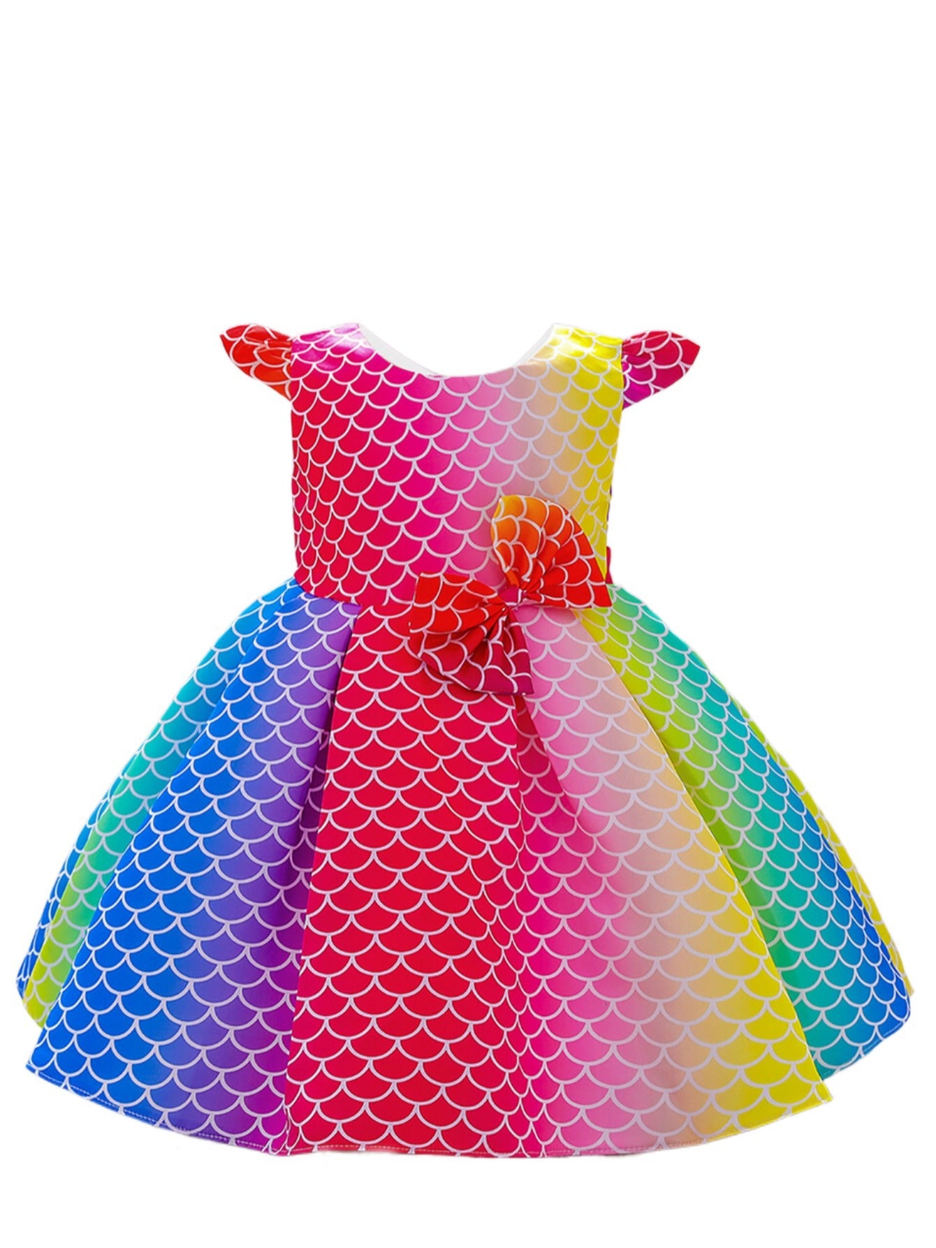 Christmas Party Dress Kids Performance Dress