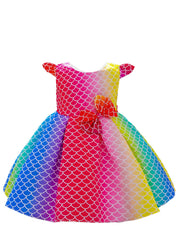 Christmas Party Dress Kids Performance Dress