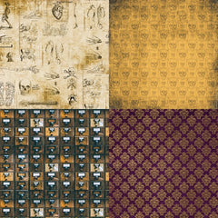 6 Inch Halloween DIY Album Scrapbook Paper Silent Castle Pattern