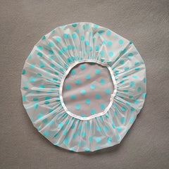 3pcs Colorful Disposable Waterproof Shower Caps