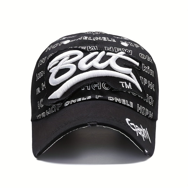 Hip Hop Baseball Cap Letter Embroidery Duck Hat