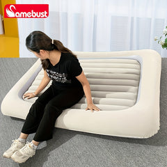 Camebust Inflatable Travel Bed Portable Air Bed For Family