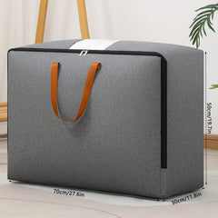 Large Capacity Quilts Storage Bag w/ Handles - Household Organizer
