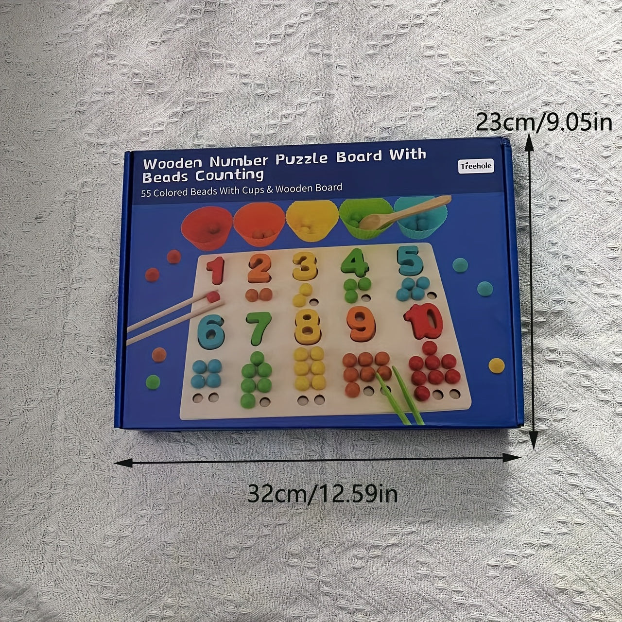 Montessori Kids Arithmetic Toys Number Cognitive Development