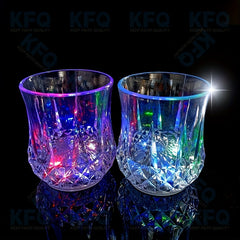 KFQ LED Wine Glasses Whiskey Cup for Parties Night Clubs Bars