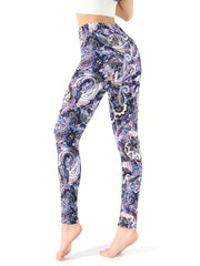 Slim Fit Yoga Tight Pants Stretchy Leggings Women's Activewear
