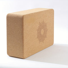 1pc Cork Yoga Brick High density And Non shedding Yoga Block
