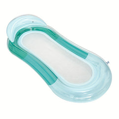 Inflatable Swimming Floating Board with Backrest for Pool