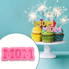 Mom Word Keychain Silicone Mold DIY Resin Mold