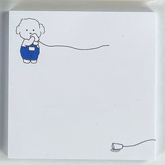 Line Puppy Postit Sticky Notes High Appearance, Tearability