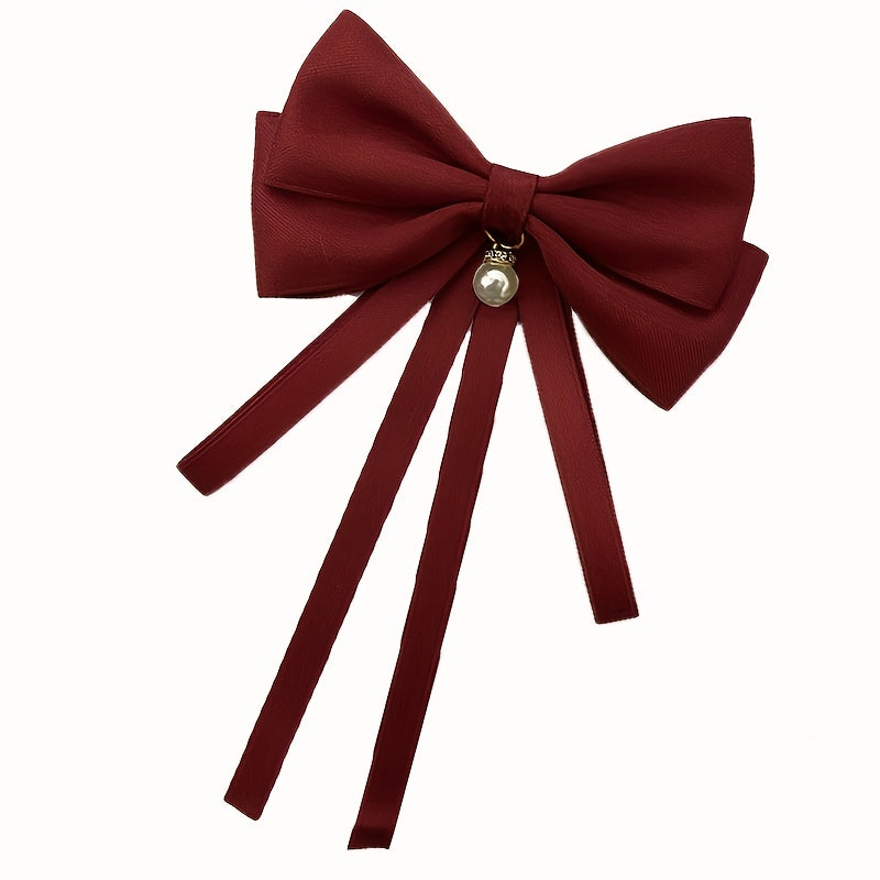 Red Bow Tie For Wedding Holiday Birthday Party Decoration Women's Accessories