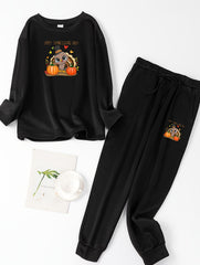 Casual Loungewear Set Top & Pants P