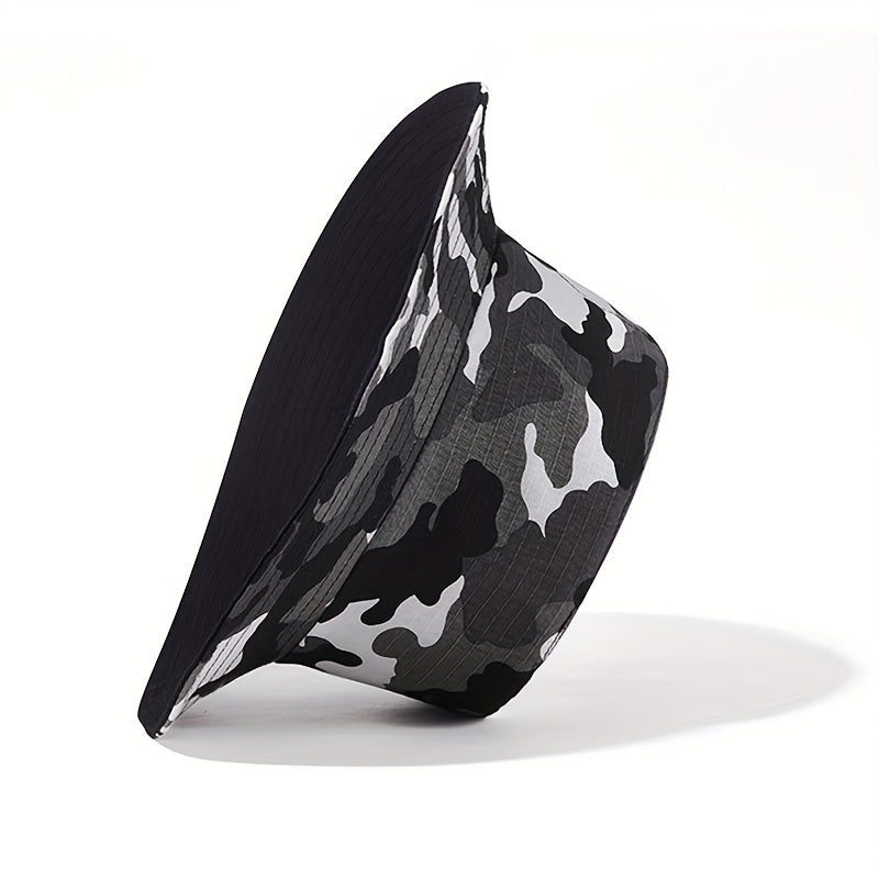 Camouflage Bucket Hat Men Women Fisherman Cap Outdoor Military Hat