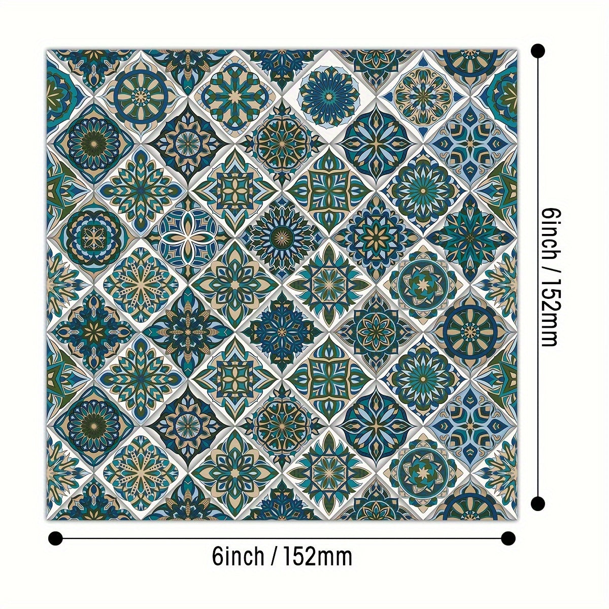 Geometric Pattern Scrapbook Paper Pad 24 Sheets