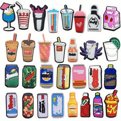 Lot Of 16-48 City Beer Drink Bottle Mexican Men Women Shoe Charms Decor
