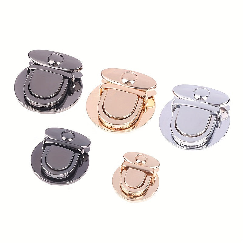 Shoulder Bag Twist Lock Metal Buckle Handbag Snap Clasps Lock