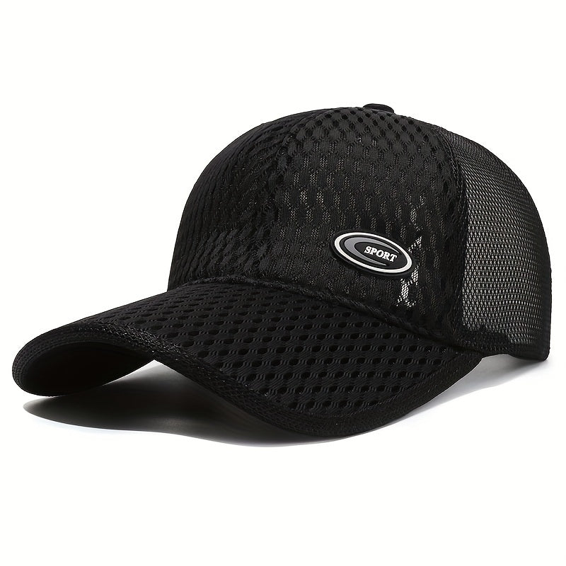 Men's Mesh Sports Baseball Cap Outdoor Breathable