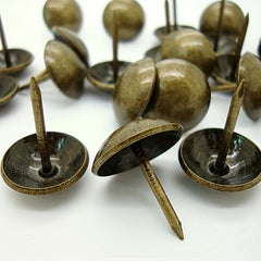 300pcs 14 10mm Bronze Thumb Tacks With Round Heads