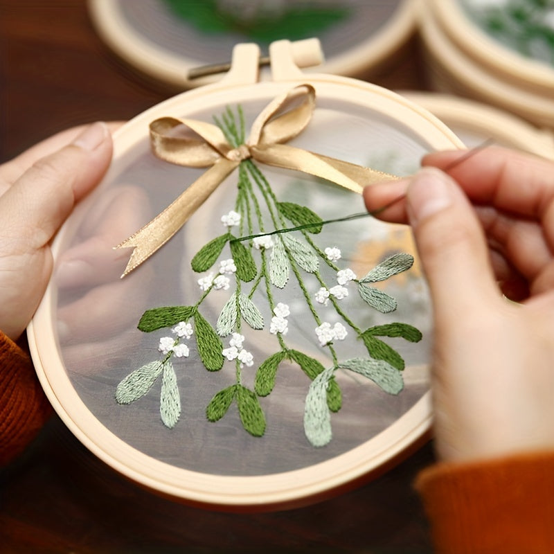 3D Embroidery Starter Kit for Beginners - Flower Patterns