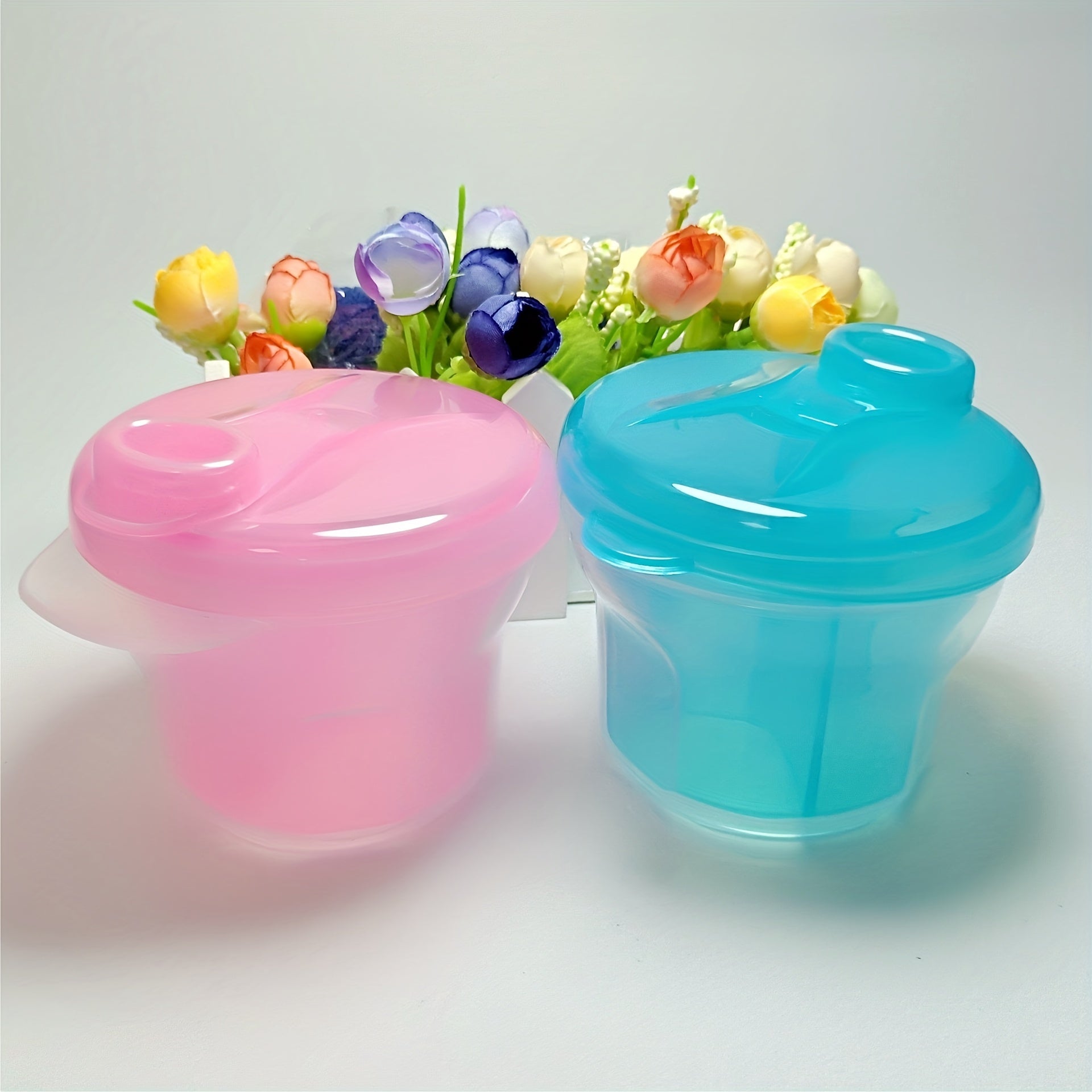 Powder Formula Dispenser And Snack Cup