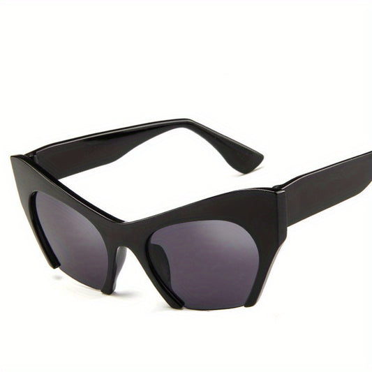 Y2K Cat Eye Sunglasses UV400 Sun Shades for Summer Beach Party