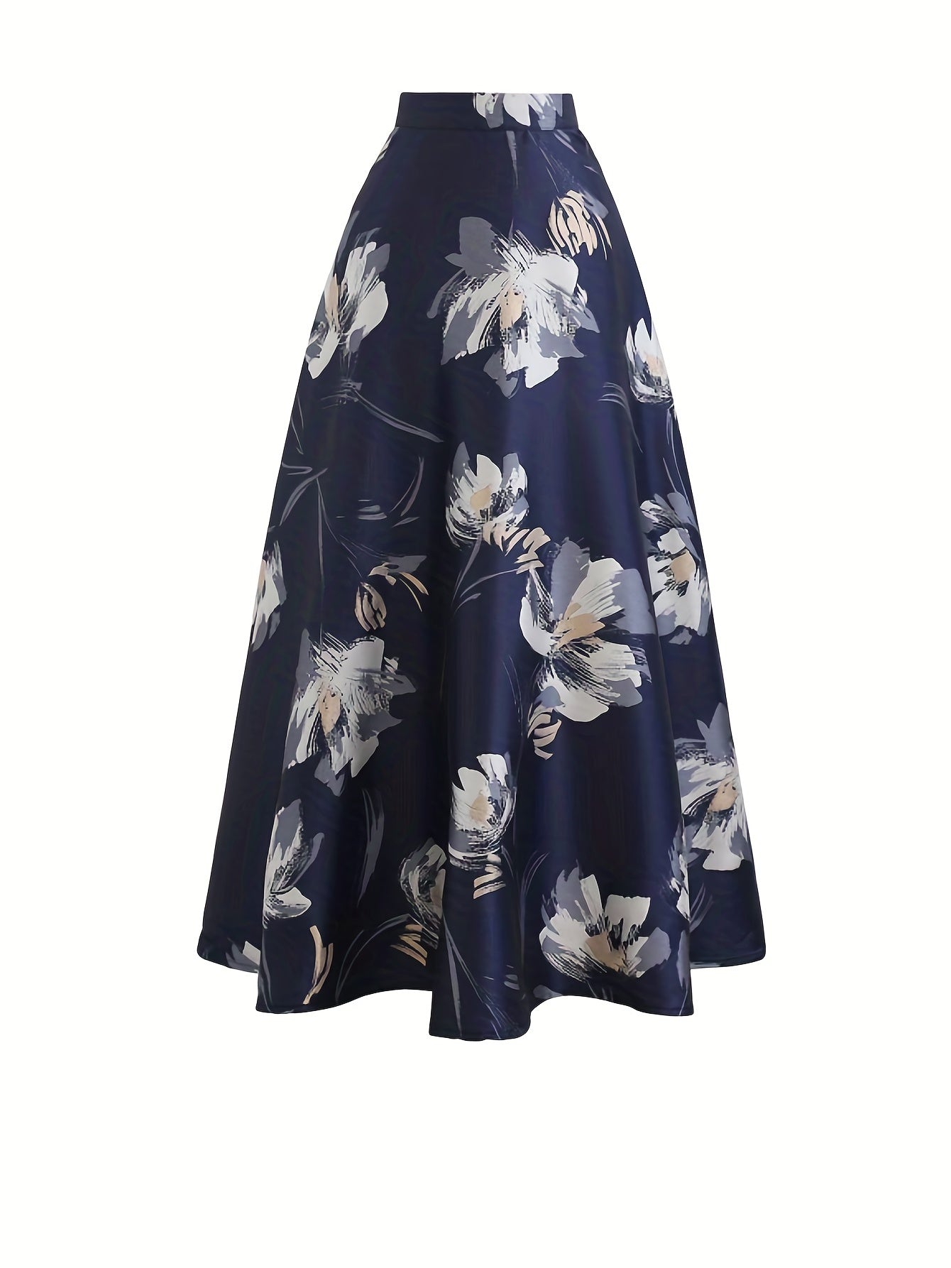 Floral High Waist Skirt for Spring & Summer