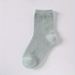 1 Pair 5 Pairs Daily Kids Knee High Socks