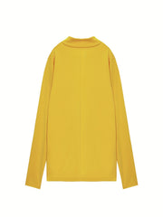 Solid Open Front Blazer Long Sleeve Work Office Outerwear