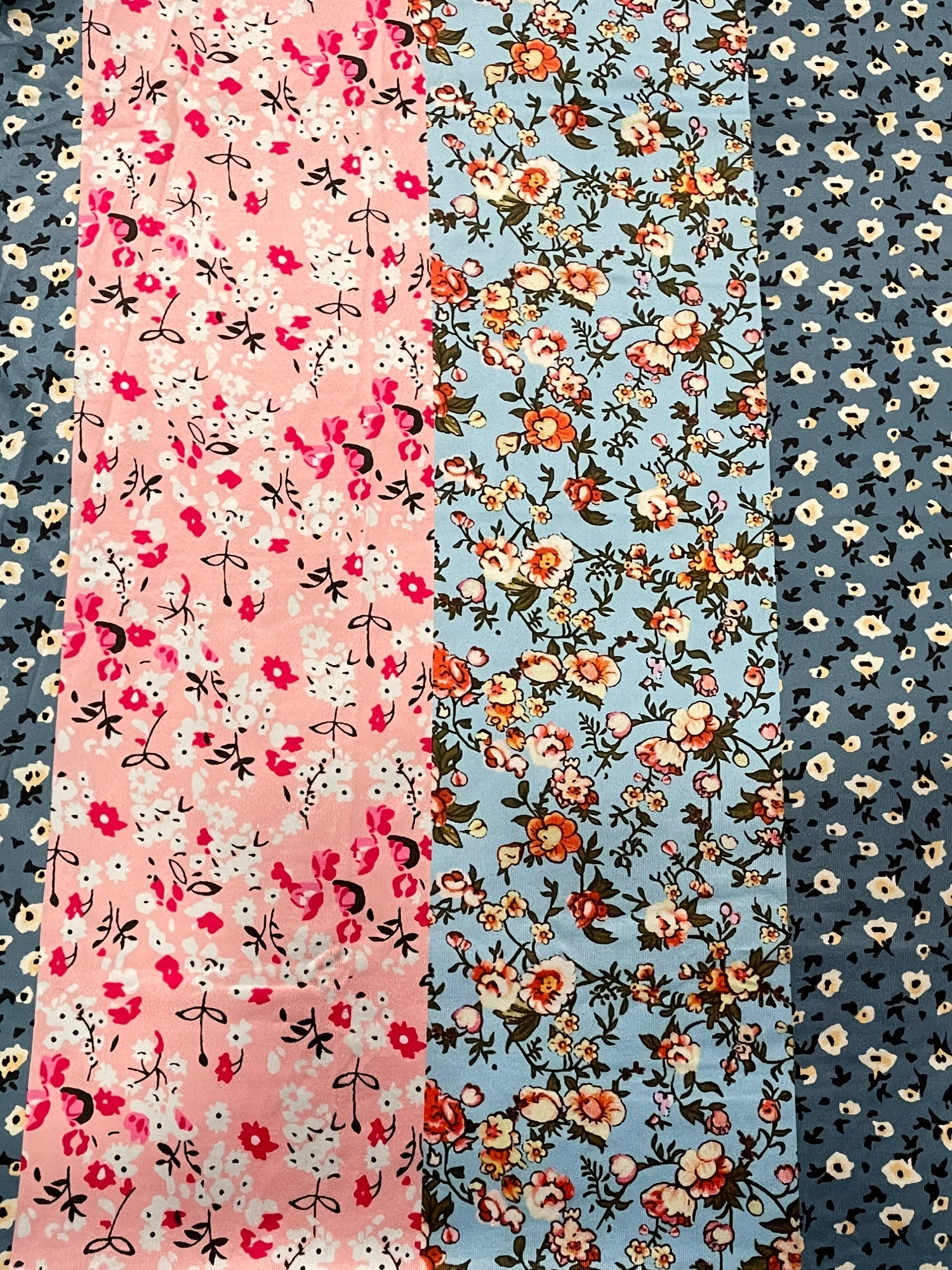 Boho Dress Women's Ditsy Floral Short Sleeve V Neck Dress