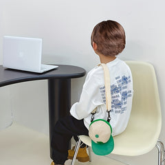 Sweet Hat Shaped Messenger Bag Outdoor Coin Purse Girls Accessories