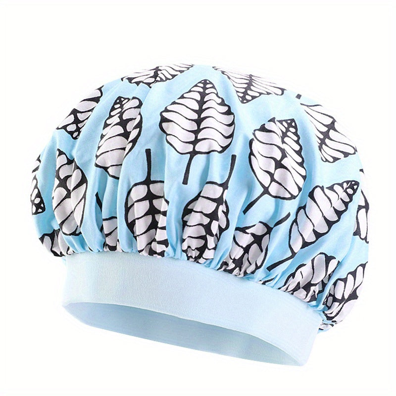 Kids Satin Bonnet Breathable Sleeping Cap Elastic Wide Band