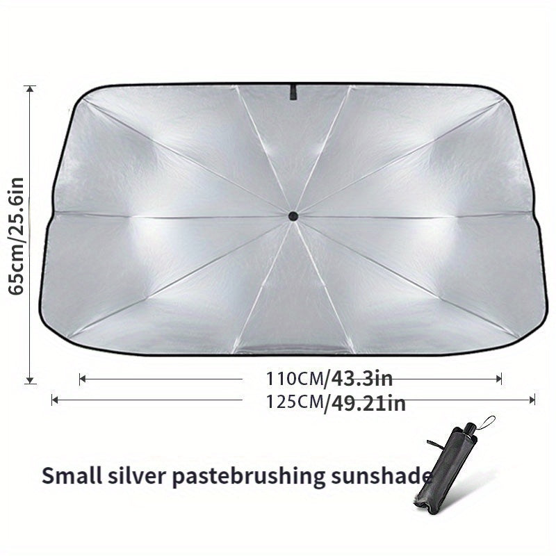 Car Sunshade Umbrella Portable Travel Accessories Reusable