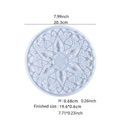 Silicone Molds Home Ornaments Coaster Tools DIY Decor Jewelry Craft